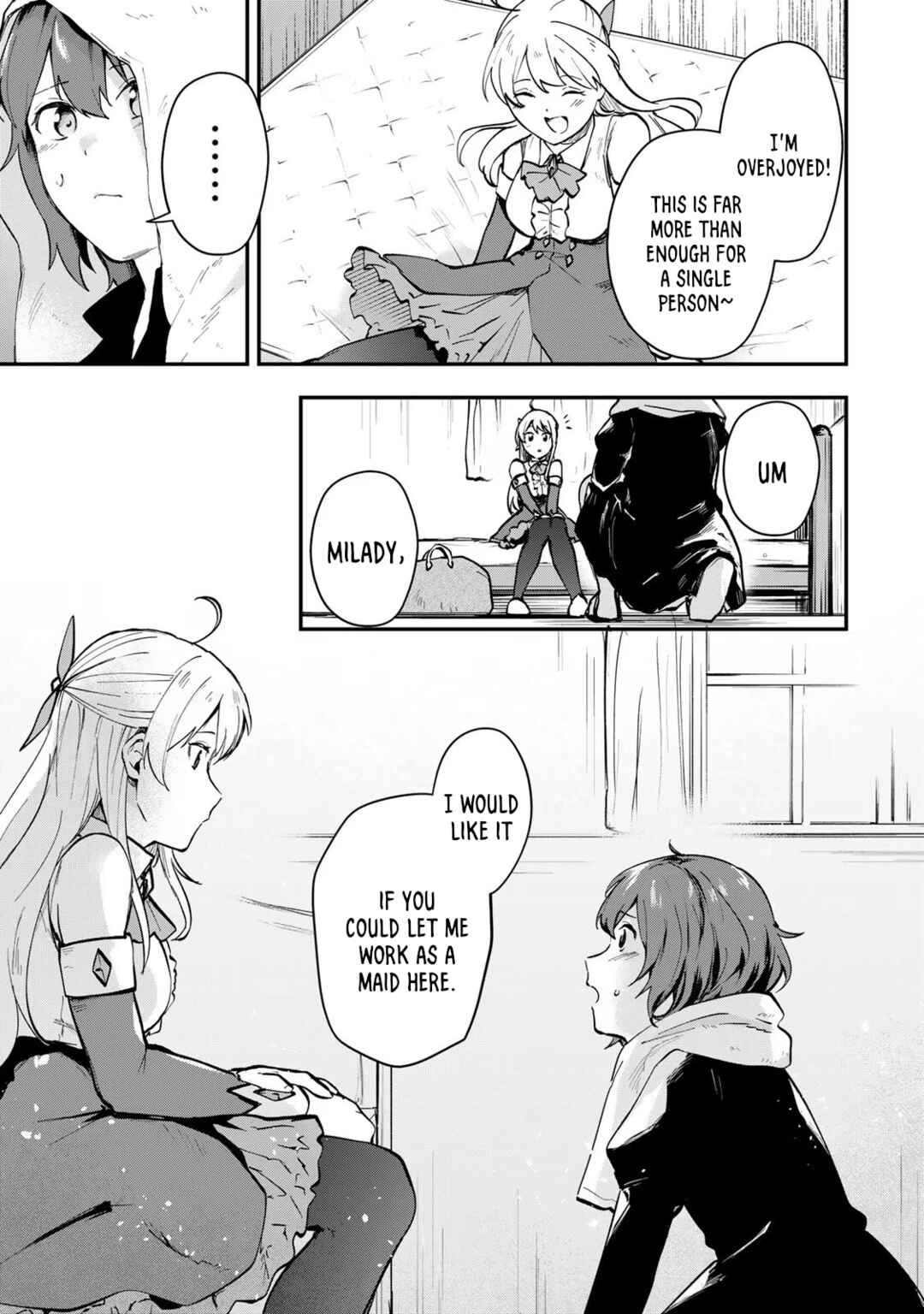 [Pakupaku desu wa] Tsuihou Sareta Ojou-sama no "Monster wo Taberu Hodo Tsuyoku Naru" Skill wa, 1-shoku de 1 Level Up Suru Zendai Mimon no Saikyou Skill deshita. 3-nichi de Jinrui Saikyou ni Narimashita wa! Chapter 6 - Page 17
