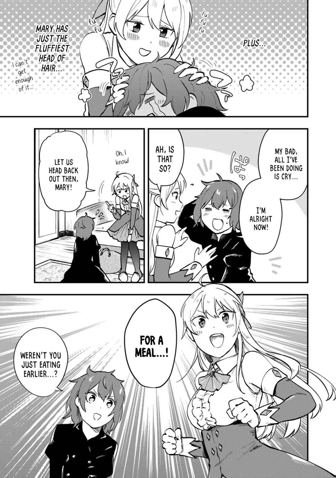 [Pakupaku desu wa] Tsuihou Sareta Ojou-sama no "Monster wo Taberu Hodo Tsuyoku Naru" Skill wa, 1-shoku de 1 Level Up Suru Zendai Mimon no Saikyou Skill deshita. 3-nichi de Jinrui Saikyou ni Narimashita wa! Chapter 6 - Page 21