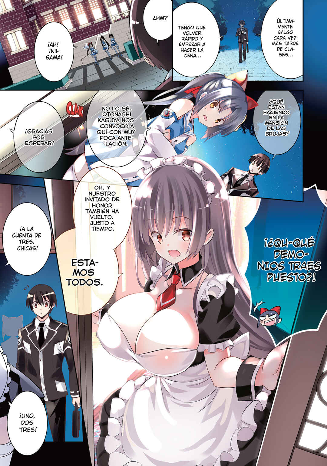 Magika no Kenshi to Shoukan Maou Chapter 56 - Page 3