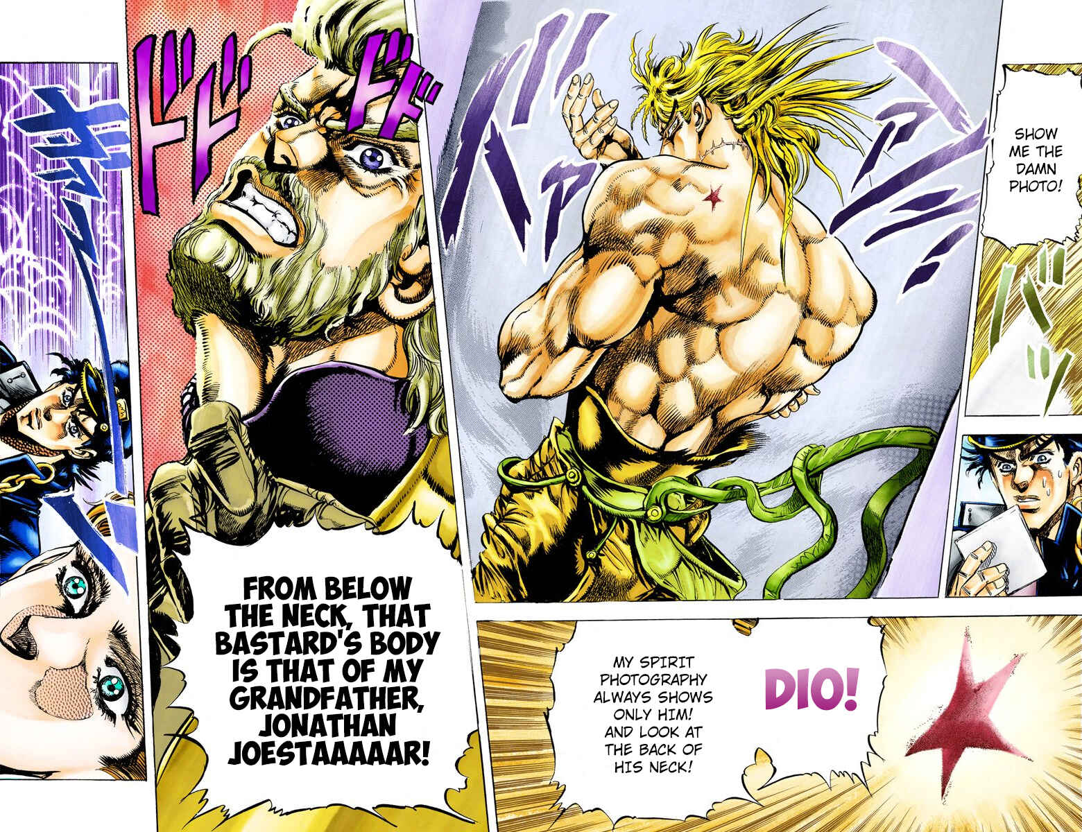 JoJo no Kimyou na Bouken: Part 3 - Stardust Crusaders Color-ban Chapter 4 - Page 8