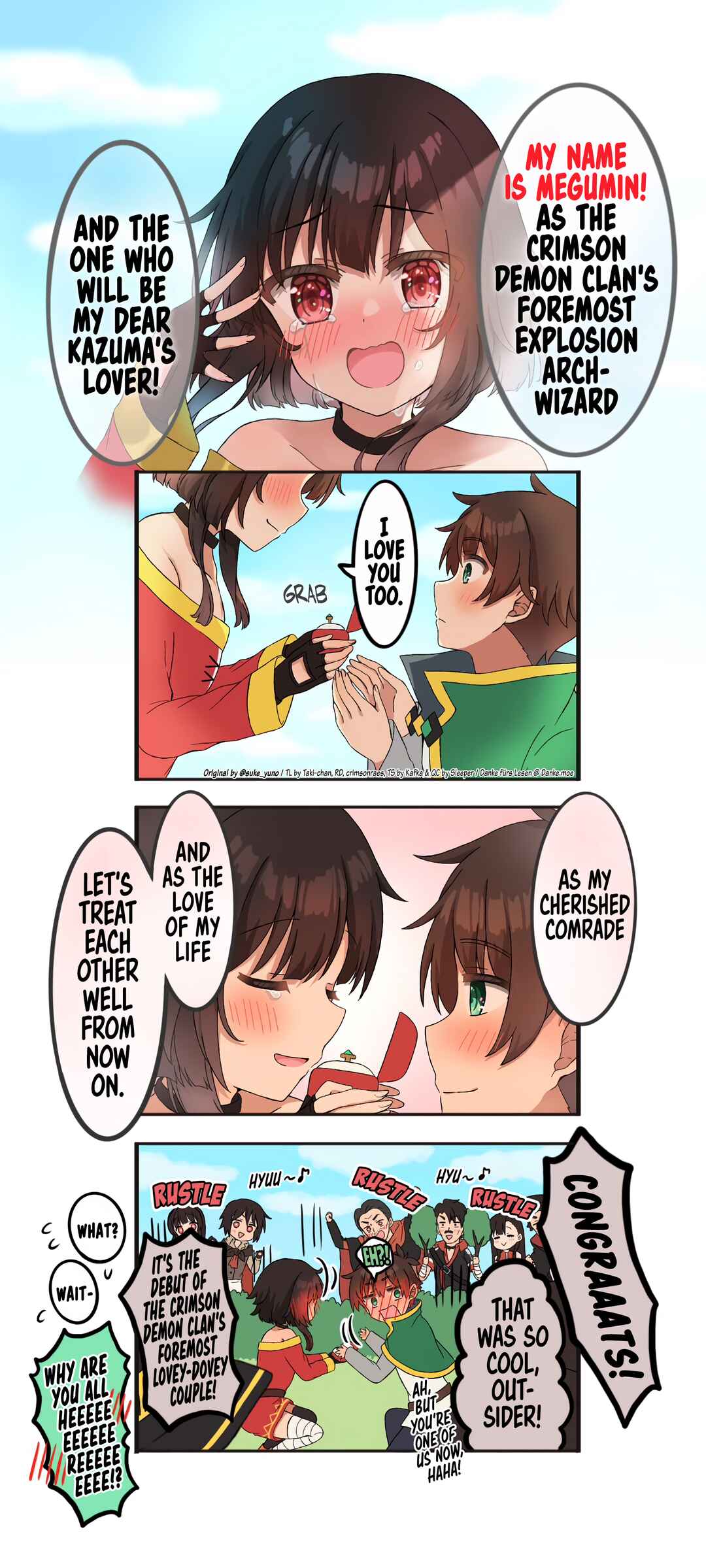 Kono Subarashii Sekai ni Shukufuku wo! - A Day of KazuMegu (Doujinshi) Chapter 50 - Page 4