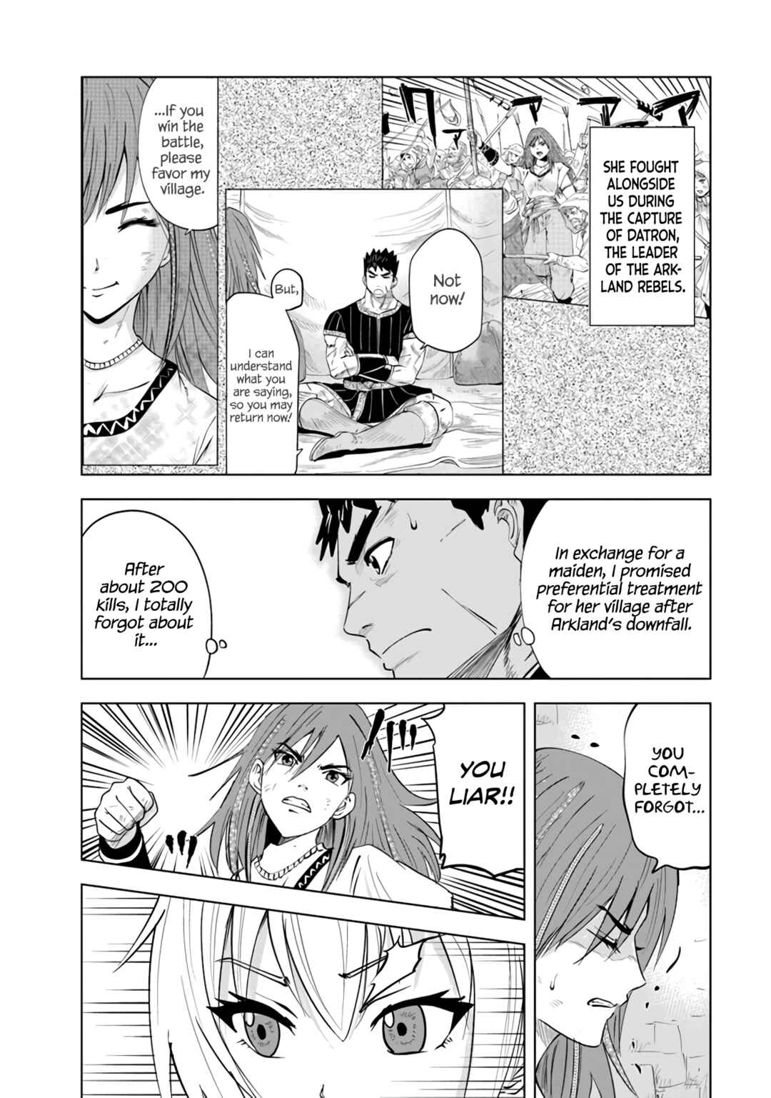 Oukoku e Tsuzuku Michi - Dorei Kenshi no Nariagari Harem Life Chapter 76 - Page 17
