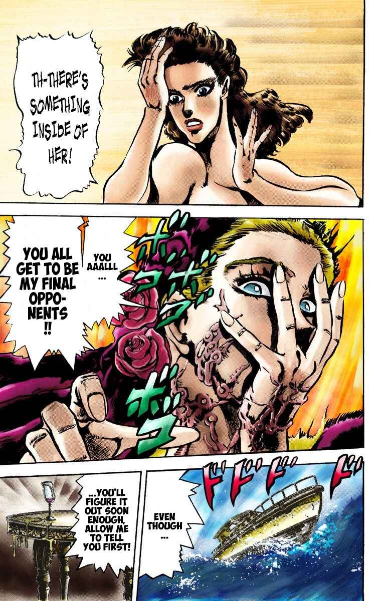 JoJo no Kimyou na Bouken: Part 2 - Sentou Chouryuu Color-ban Chapter 37 - Page 18