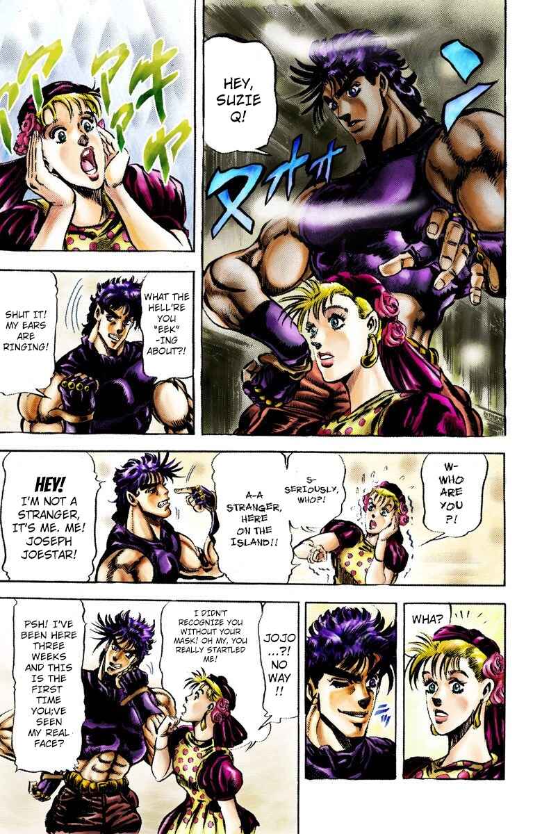 JoJo no Kimyou na Bouken: Part 2 - Sentou Chouryuu Color-ban Chapter 37 - Page 8