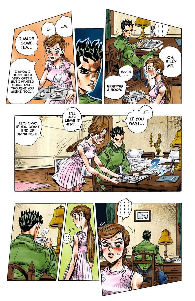 JoJo no Kimyou na Bouken: Part 4 - Diamond wa Kudakenai Color-ban Chapter 112 - Page 7