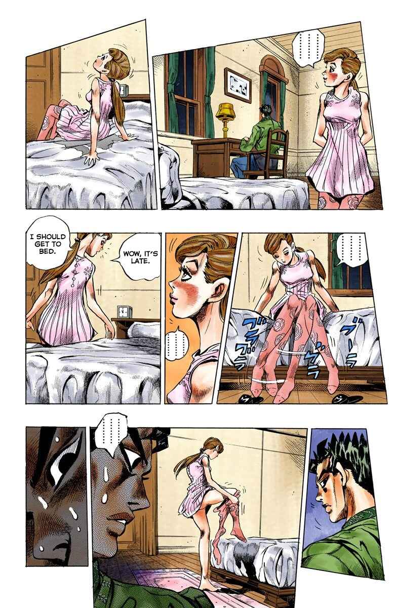 JoJo no Kimyou na Bouken: Part 4 - Diamond wa Kudakenai Color-ban Chapter 112 - Page 8