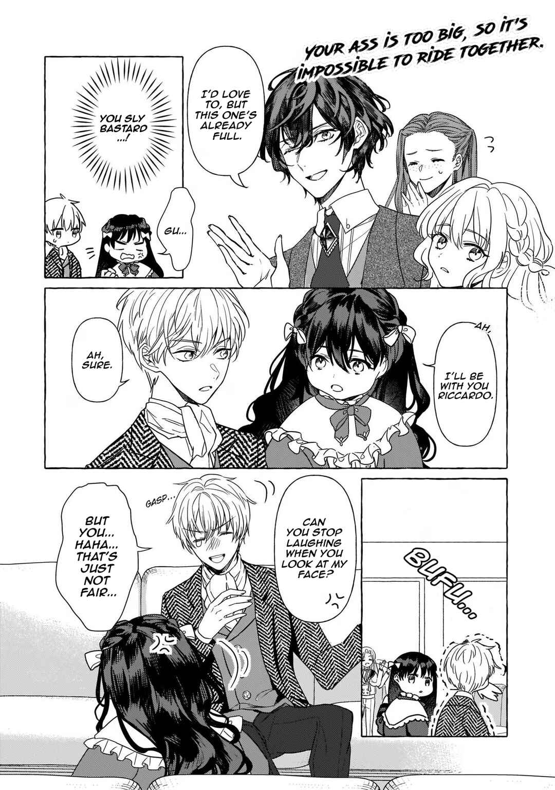 Tenseisaki ga Shoujo Manga no Shirobuta Reijou datta reBoooot! Chapter 6 - Page 19