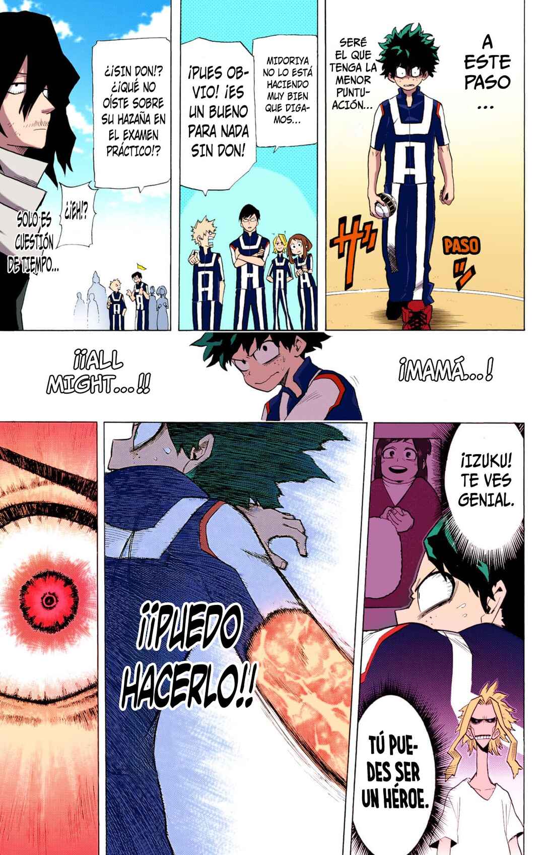 Boku no Hero Academia (Official Colored) Chapter 6 - Page 12