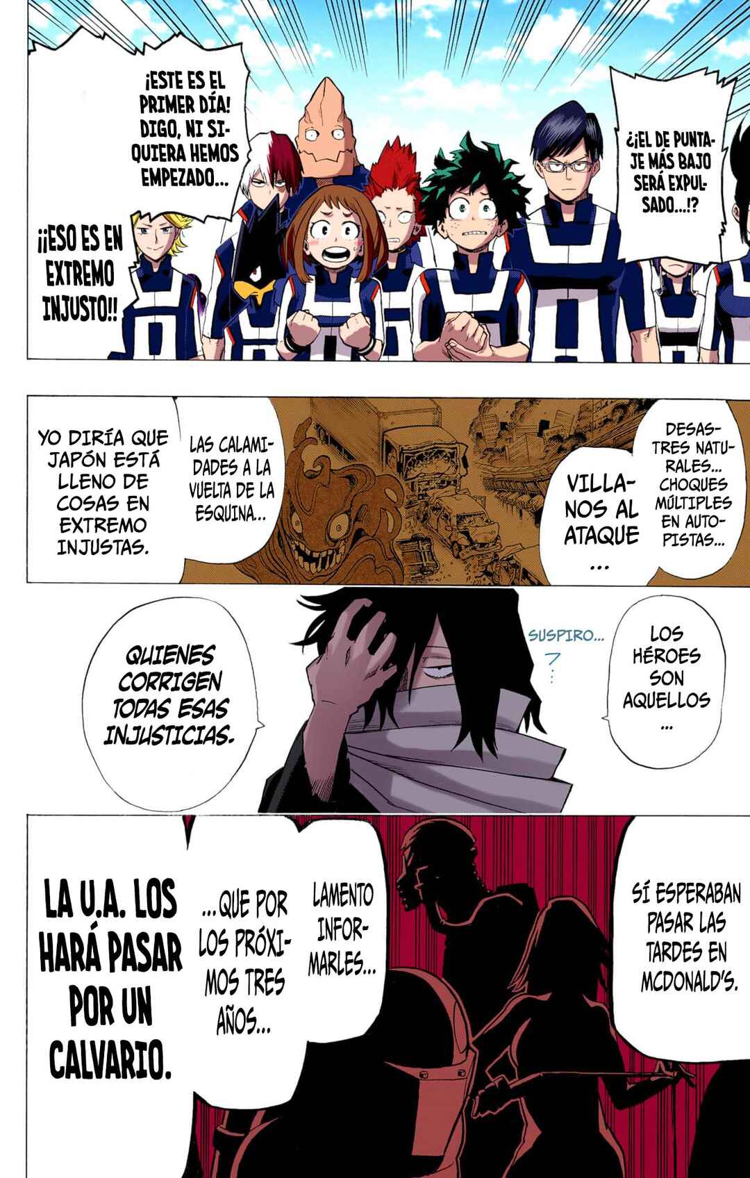 Boku no Hero Academia (Official Colored) Chapter 6 - Page 3