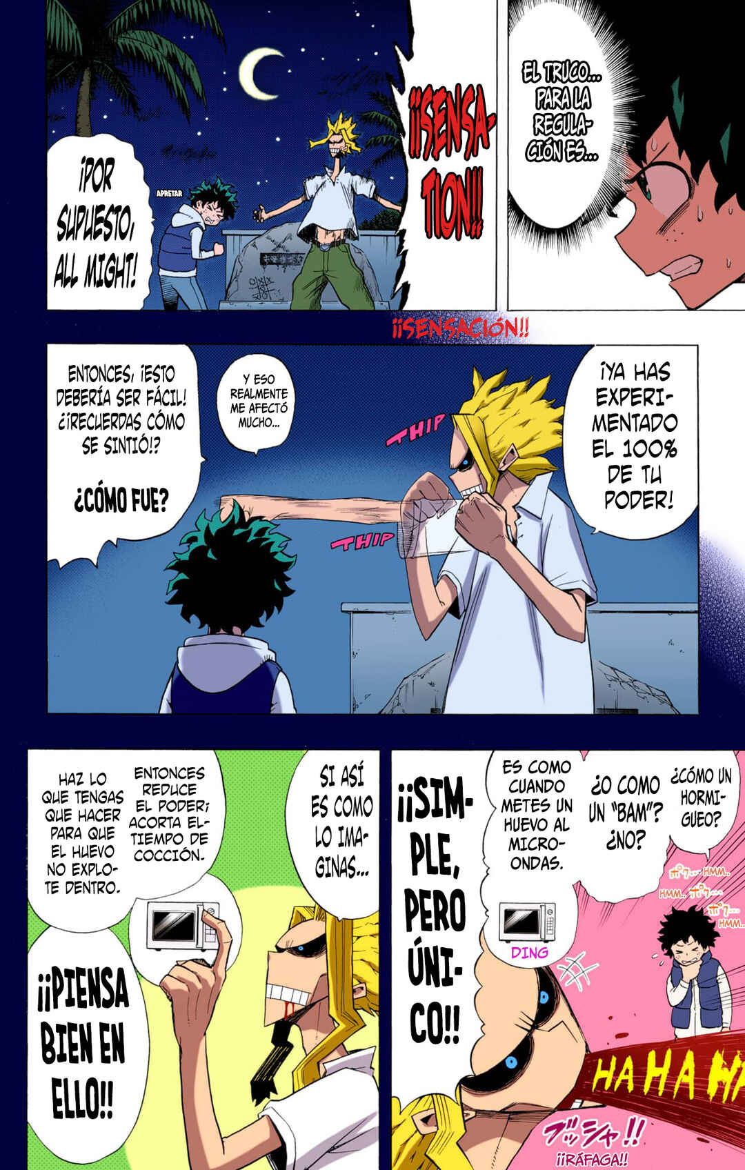 Boku no Hero Academia (Official Colored) Chapter 6 - Page 9