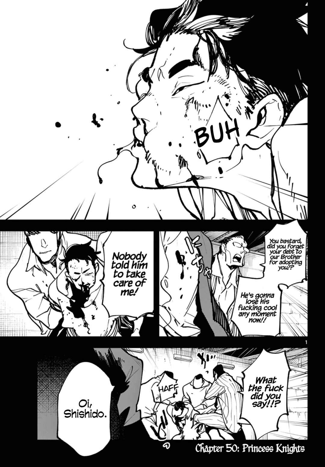 Ninkyou Tensei: Isekai no Yakuza Hime Chapter 50 - Page 1
