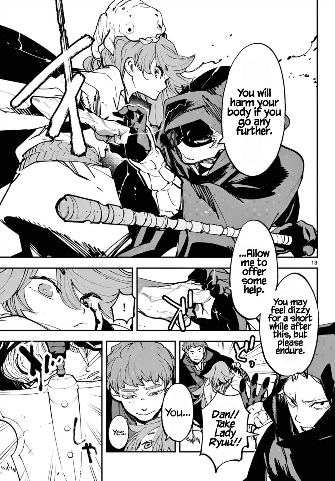 Ninkyou Tensei: Isekai no Yakuza Hime Chapter 50 - Page 13