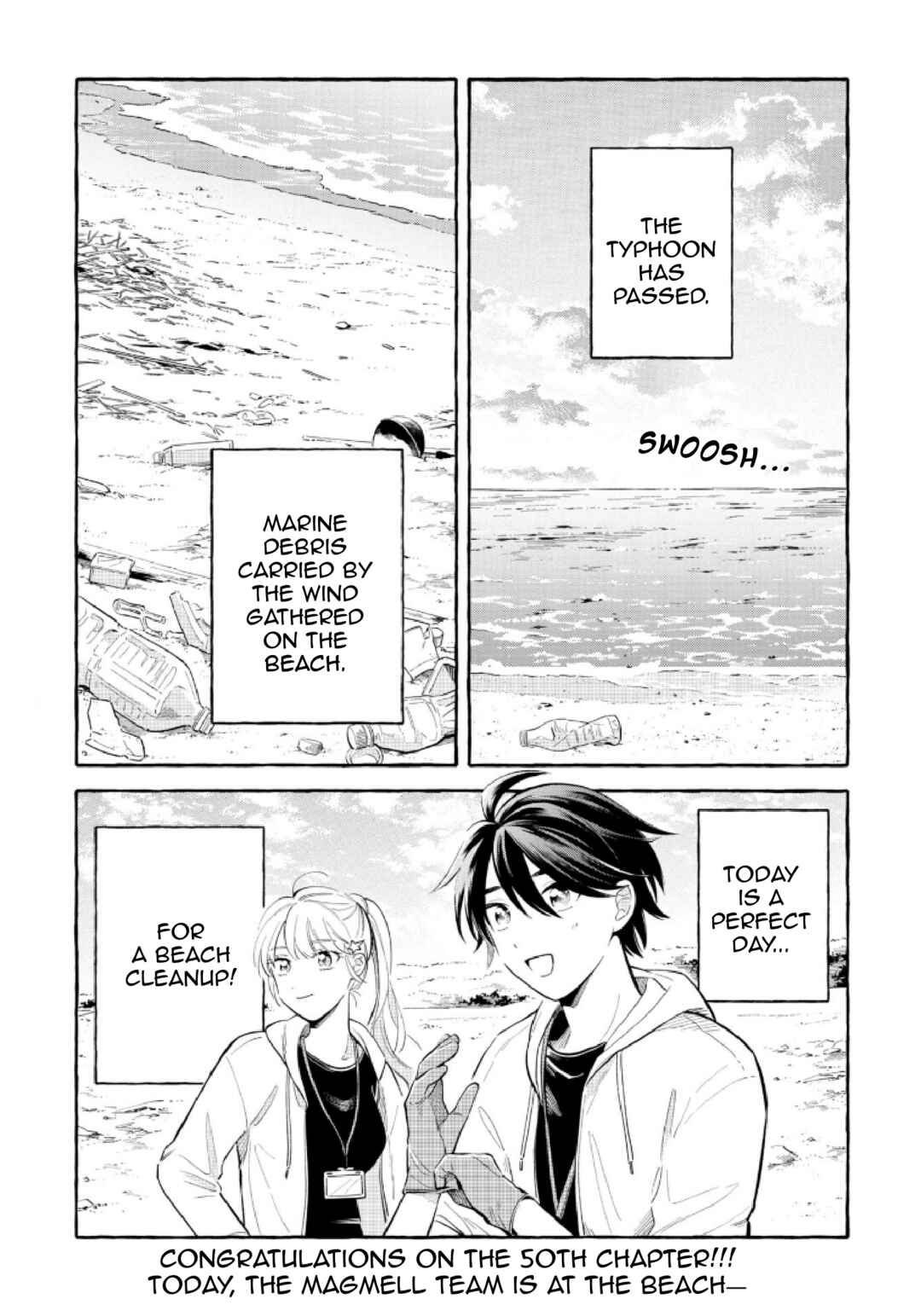 Magmell Shinkai Suizokukan Chapter 50 - Page 1