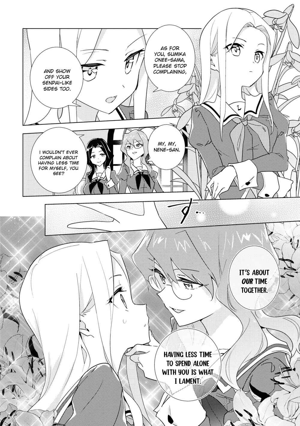 Watashi no Yuri wa Oshigoto desu! Chapter 48 - Page 14