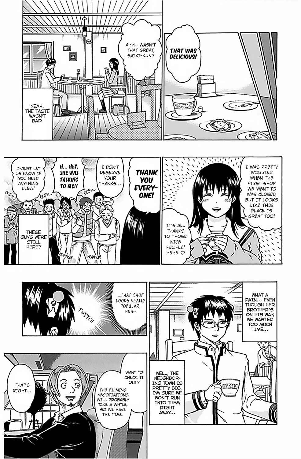 The Disastrous Life of Saiki K. Chapter 77 - Page 4
