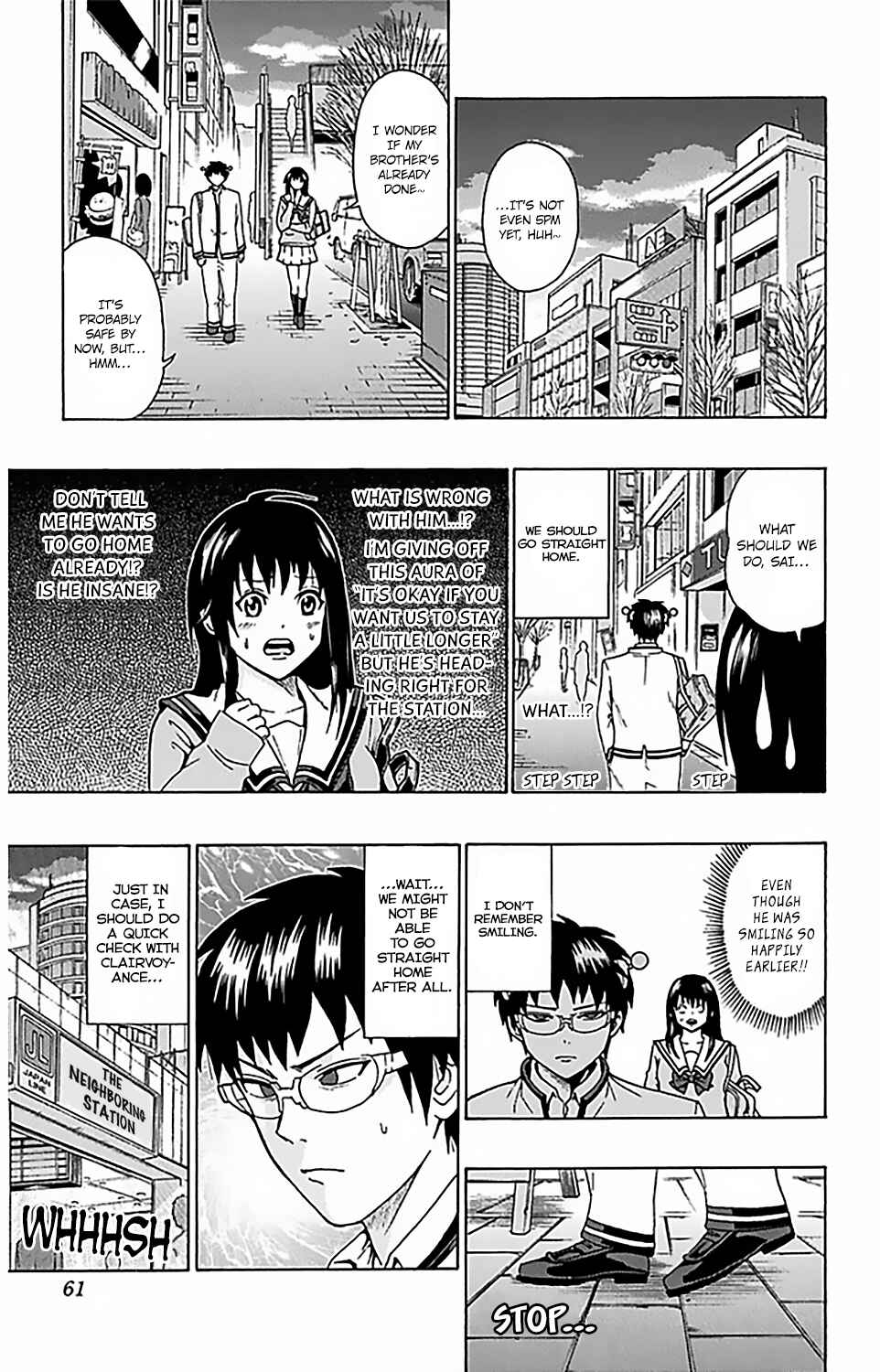 The Disastrous Life of Saiki K. Chapter 77 - Page 8